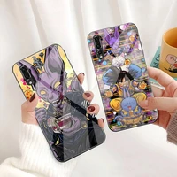bandai dragon ball z beerus whis bad phone case tempered glass for huawei p30 p20 p10 lite honor 7a 8x 9 10 mate 20 pro