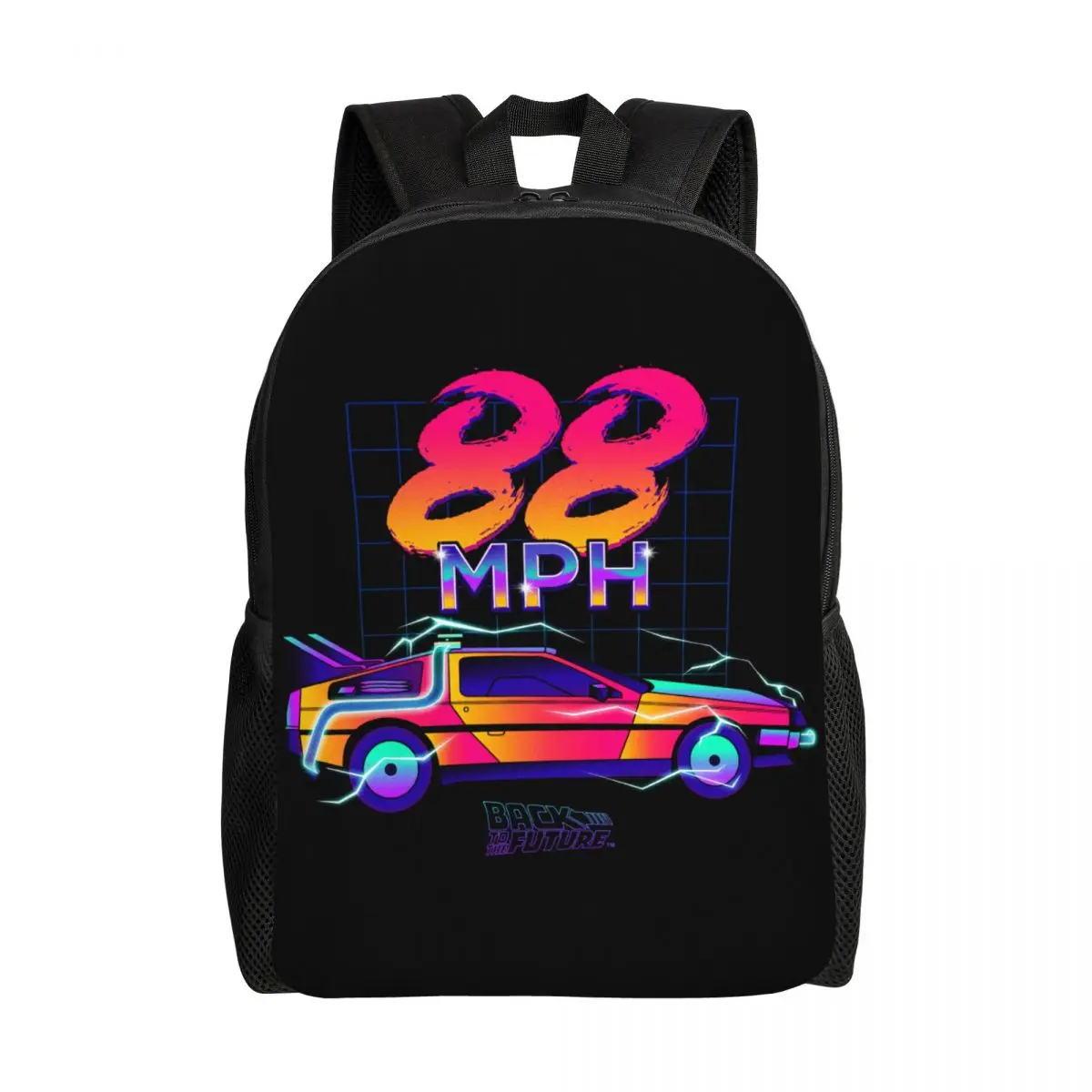 Рюкзак Назад в будущее для мужчин и женщин подходит 15-дюймового ноутбука