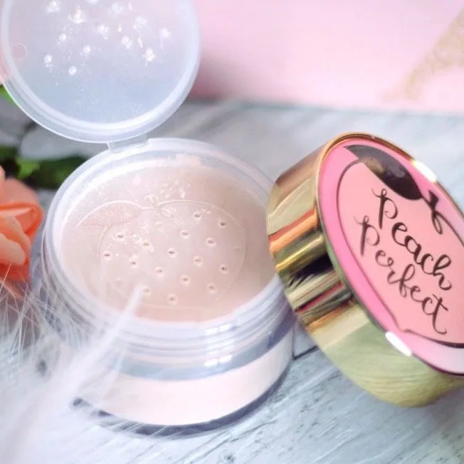 Too Faced Peach Powder Makeups Oil Control Loose Powder Sweet Proof of Waterproof Matte Foundation Makeup Setting Powders