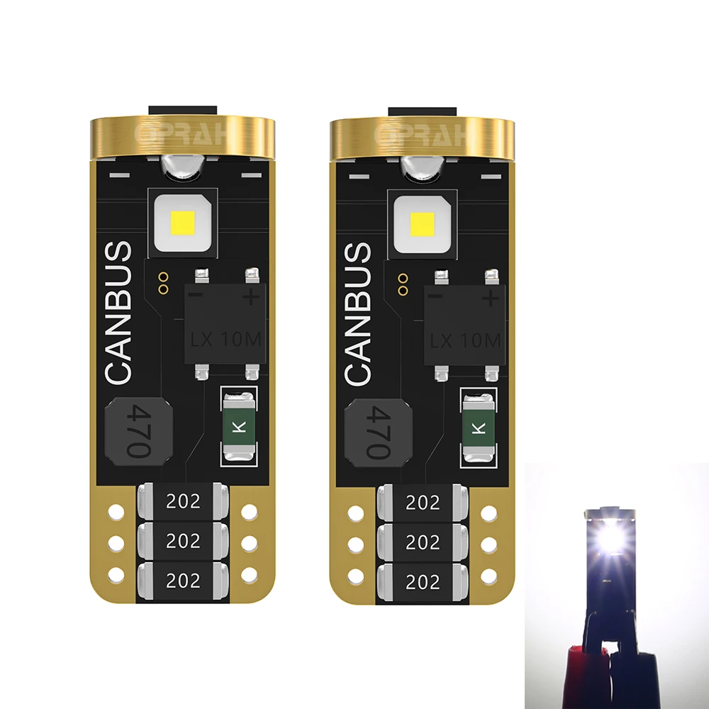 

2 шт., 12 В, T10, W5W, 194, 168, 3838, 3SMD, светодиодный автомобильный светильник, боковой парковочный габаритный фонарь, автоматическое купольное освещение, белая лампа для внутренней двери