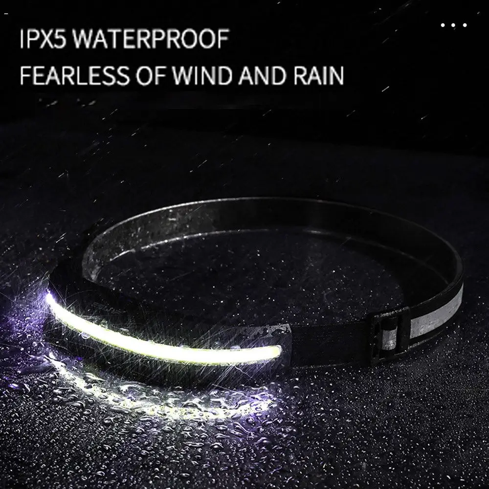 

Outdoor Fishing Super Bright Flashlight USB Rechargeable Head Torch LED Headlamp Fishing Light