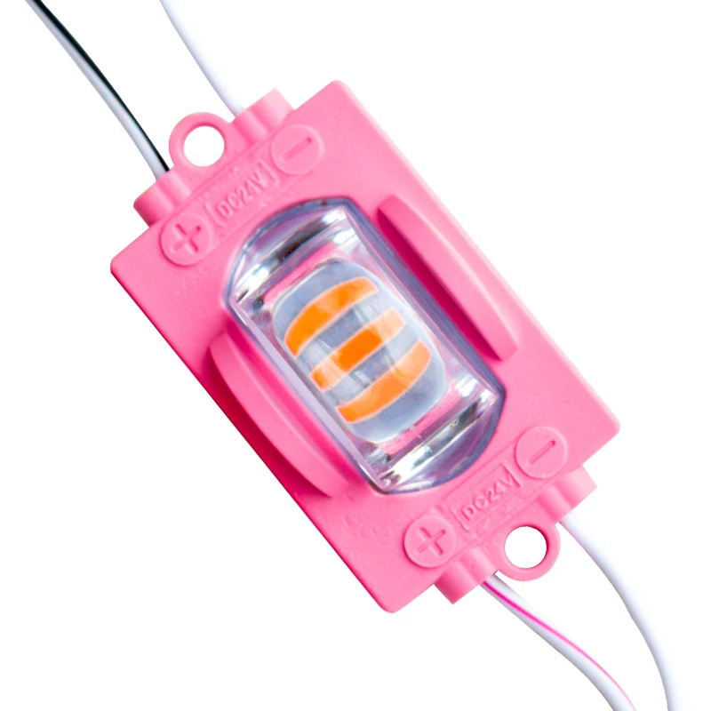 

Светодиодный модуль POWERMASTER pink 48*30 2835 24 вольт