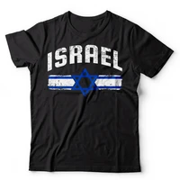 israel t shirt israel heritage flag coat of arms tee shirt israeli tee mens 100 cotton casual t shirts loose top size s 3xl