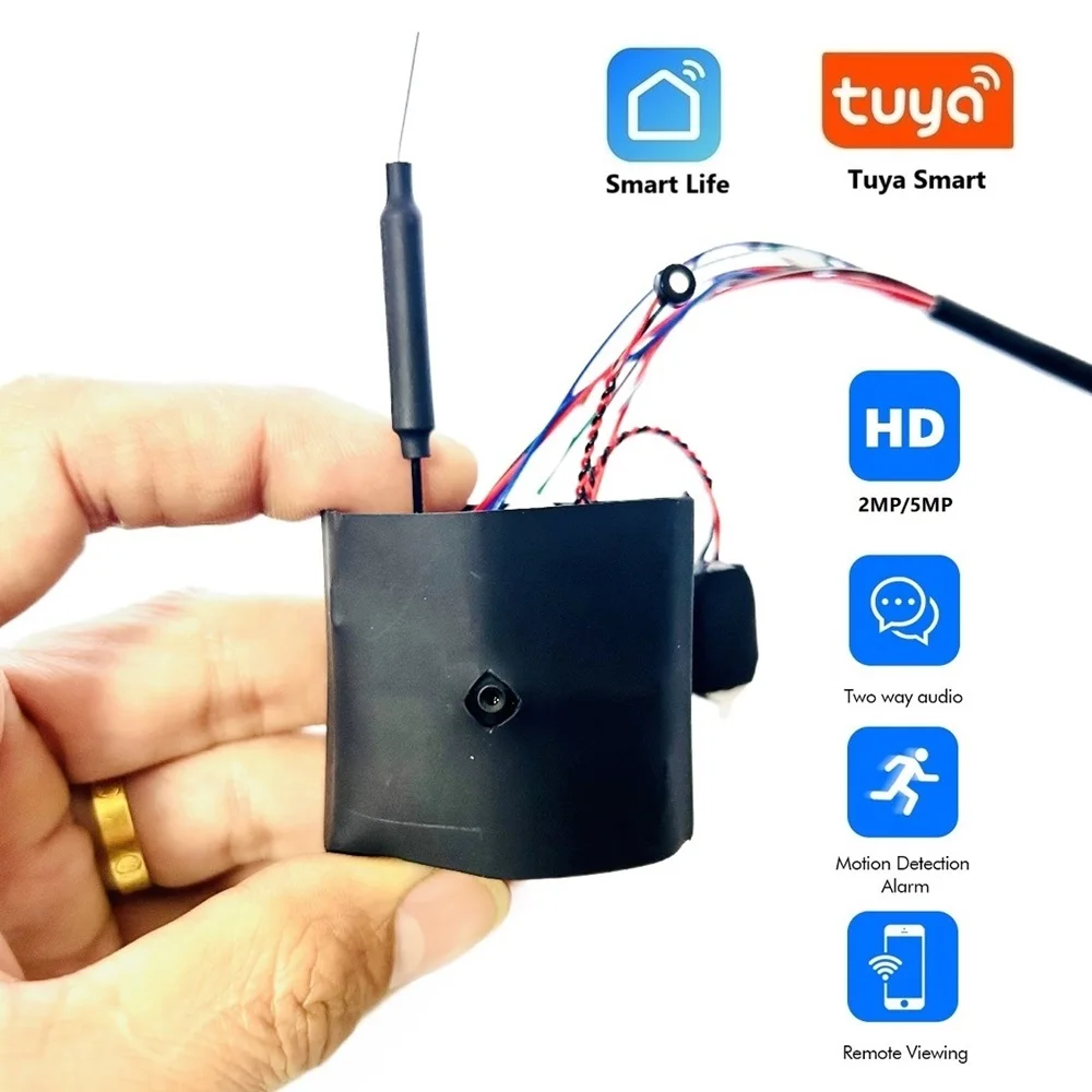 Модуль беспроводной Wi-Fi-камеры Tuya Mini невидимый монитор безопасности с