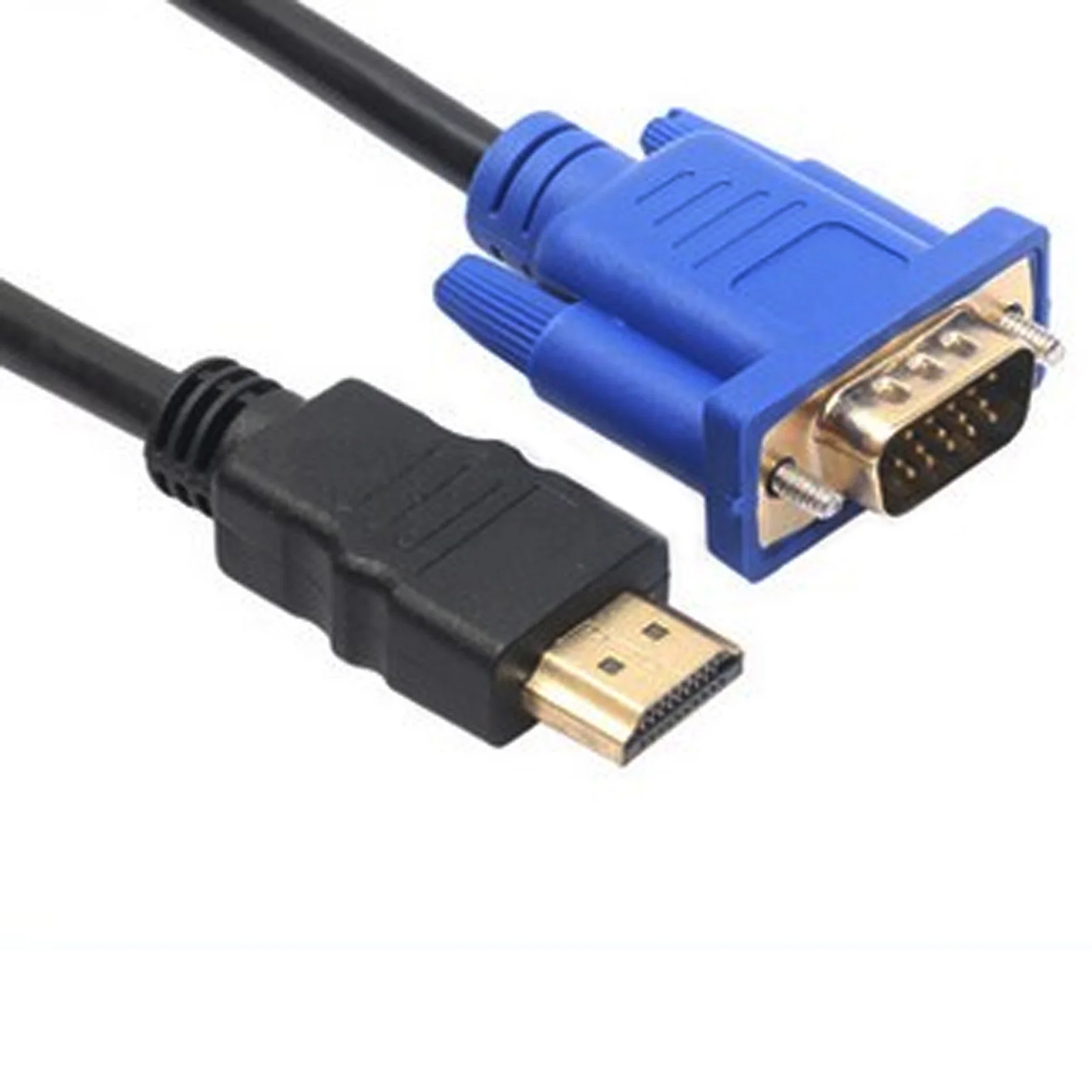Кабель 1 5 м HDMI-совместимый с VGA 1.4 стандартный штекер на VGA/SVGA D-Sub для ТВ