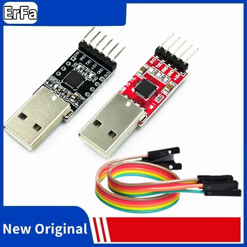 

CP2102 USB 2.0 to TTL UART Module Serial Converter STC Replace FT232 Adapter Module 3.3V/5V Power