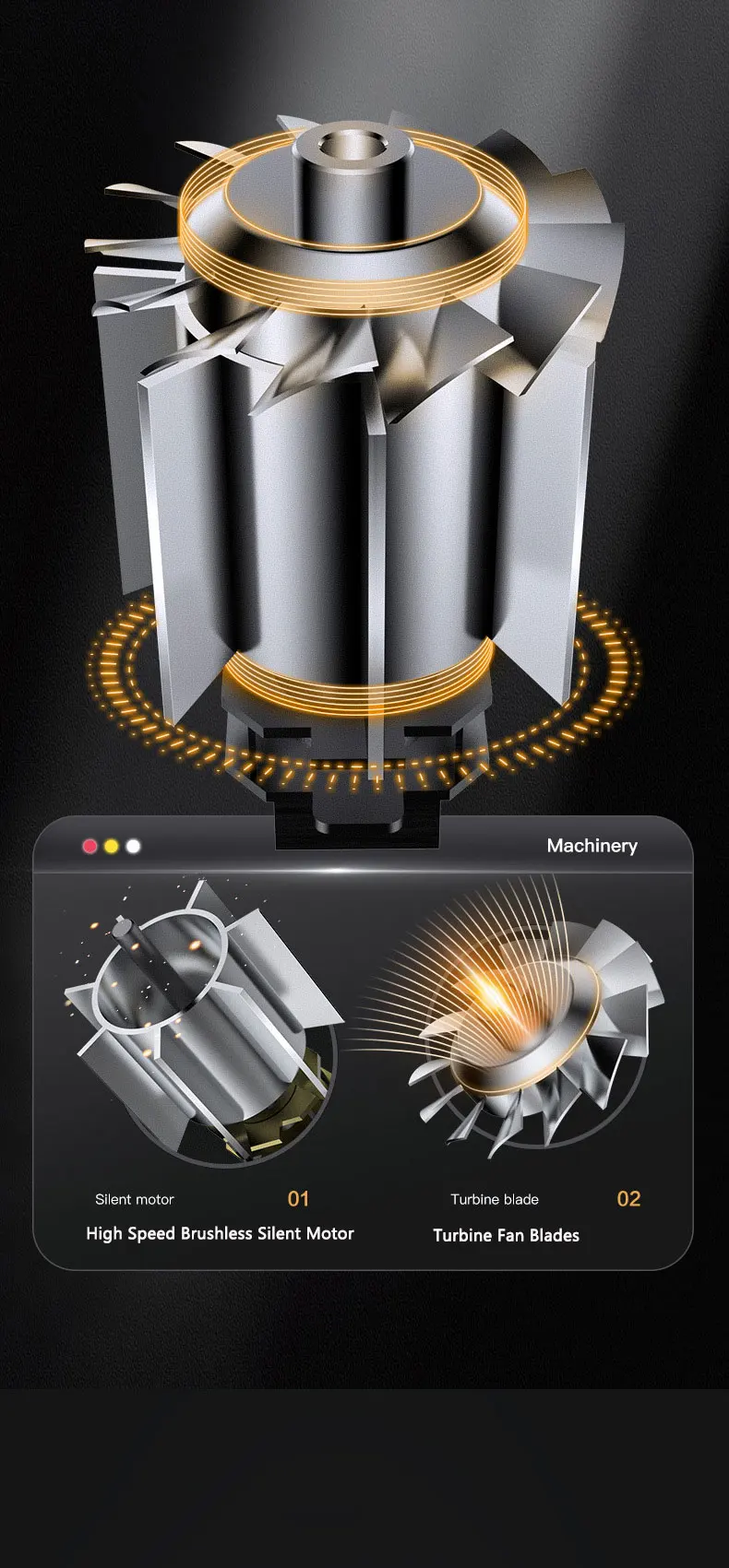 Рисунок 4 - Профессиональный фен для волос без листьев