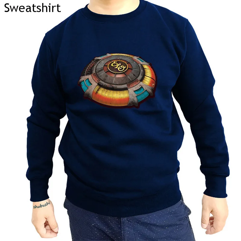 

drop sipping ELO SPACE SHIP (ELECTRIC LIGHT ORCHESTRA) shubuzhi men o-neck sweatshirt fashion cool hoody cotton hoodies