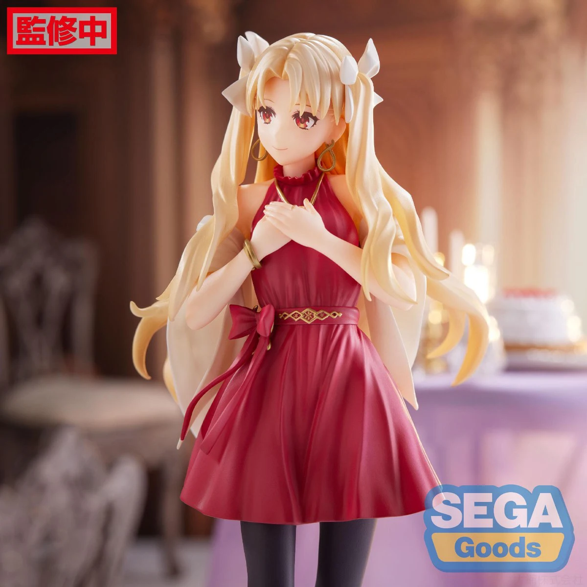 Фото В наличии оригинальный Sega Fave предварительно окрашенный Luminasta Fate/Grand Order Arcade Ereshkigal Tiamat Garage Kit аниме фигурка FGO №3