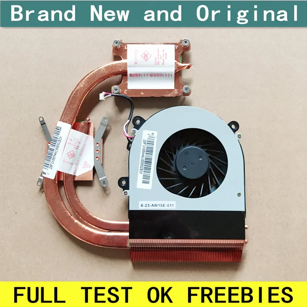 

notebook PC CPU fan heatsink radiator for FOXCONN-TM 6-31-W650N-101-1 MADE DATE:140106 laptop cooling Cooler Fans