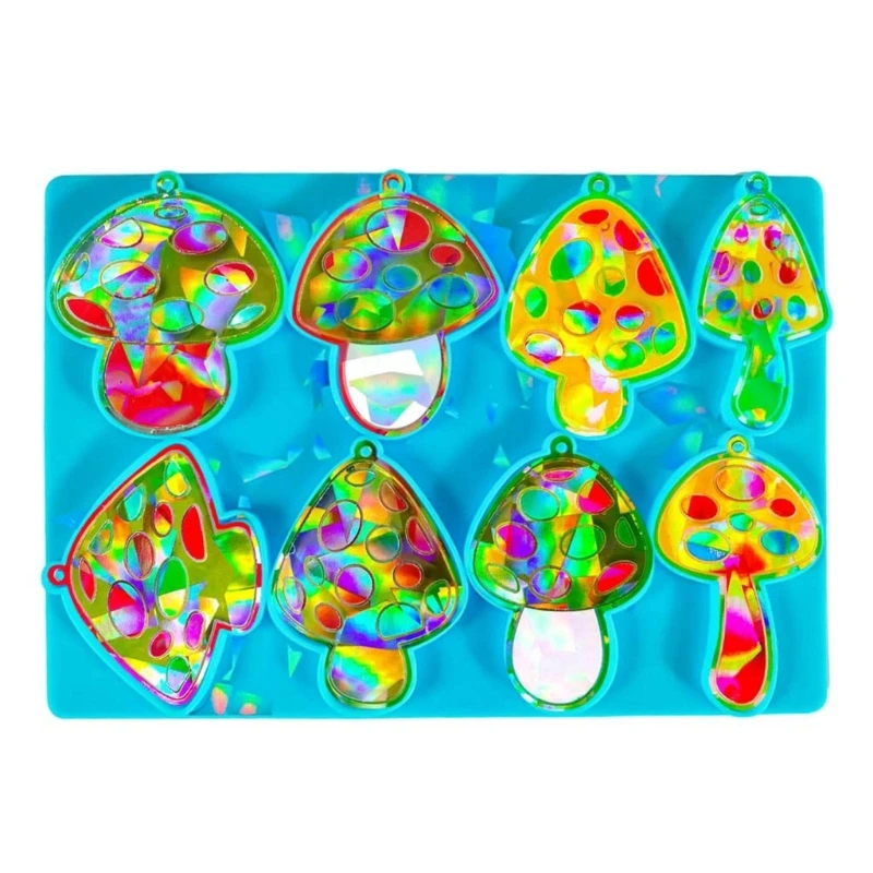 

Light and Keychains Mold DIY Epoxy Craft Necklace Pendant Jewelry Mold N0HE