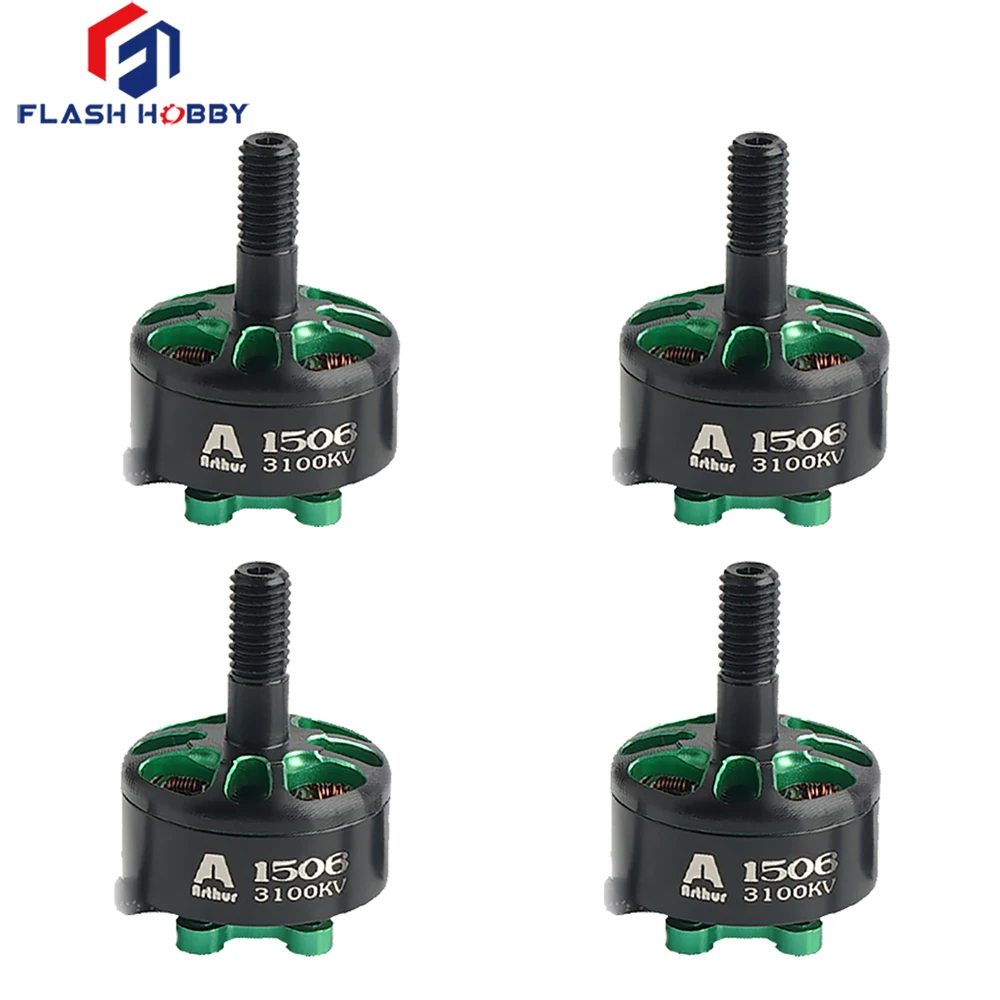 

Гоночный бесщеточный двигатель серии A1506 3100KV 3-6S / 4300KV 3-4S, запчасти для РУ FPV гоночного дрона