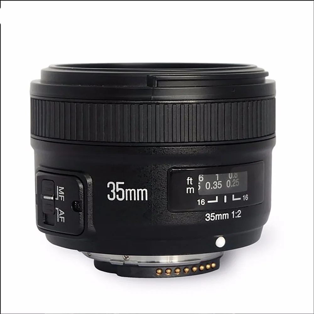 Объектив YONGNUO YN 50 мм F1.8 для камеры Nikon / Canon EOS объектив с автофокусом и большой