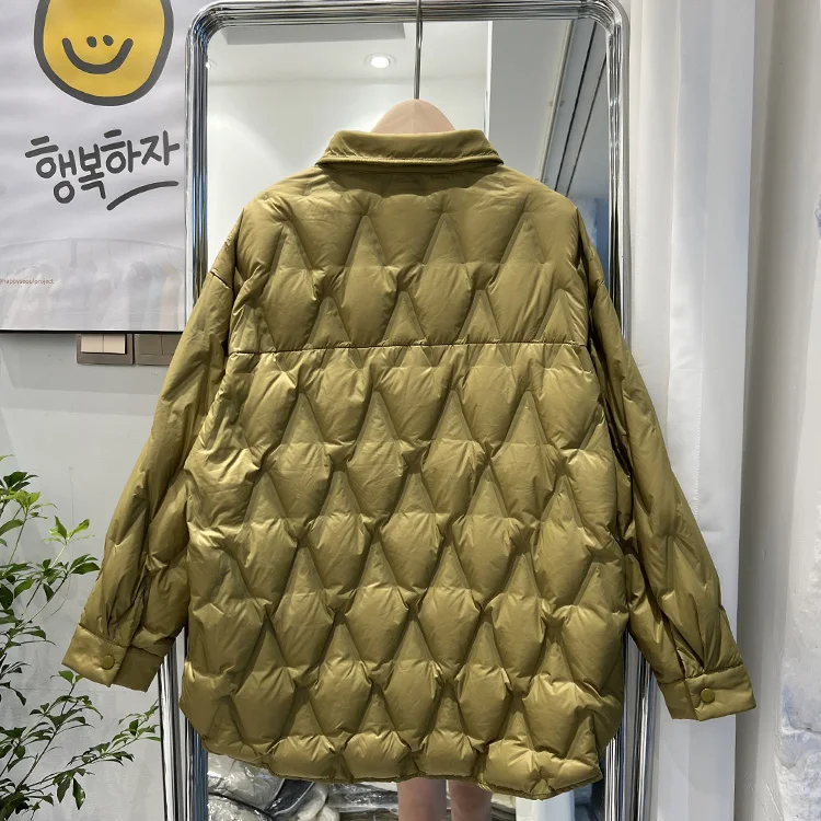 New Women Down Jacket Casual Style Autumn Winter Coats And Parkas Female Outwear