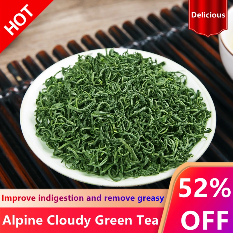 

New Spring Arrival Fresh Chinese Green Tea Top Grade Weight Loss Tea 32 bags Lushan Yunwu Healthy Care Tea