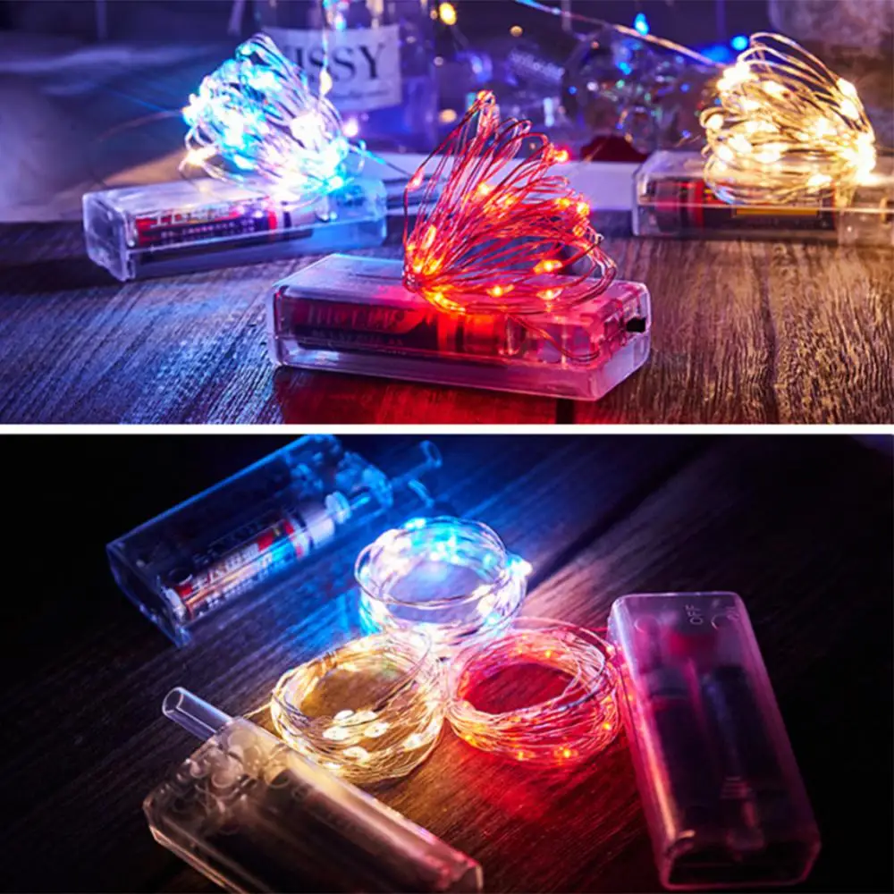 

3meters Fairy Light LED Copper Wire String Lights Outdoor Garland Wedding Light for Home Christmas Garden Holiday Decoration