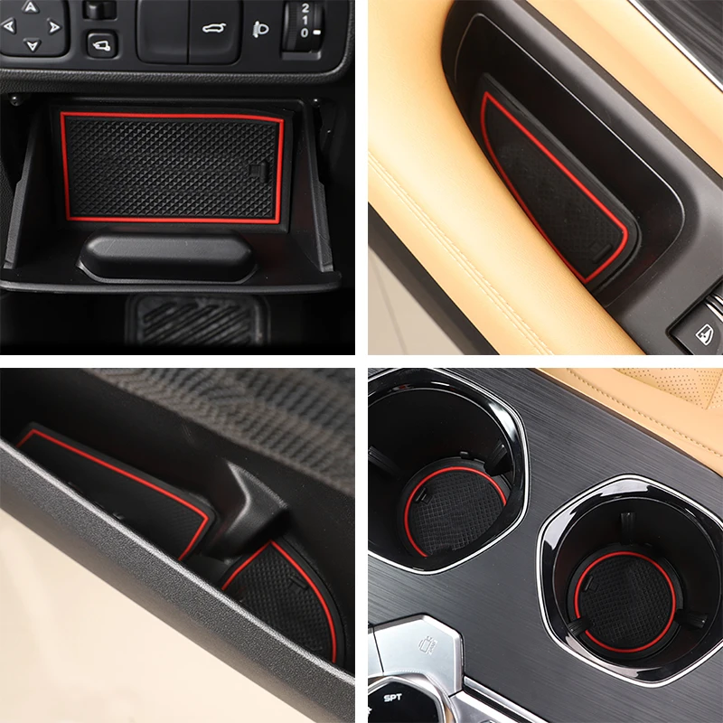 

16 шт. для Changan UNI-K 2021-2023, коврик для хранения, прокладка для ворот, нескользящее украшение Unik IDD