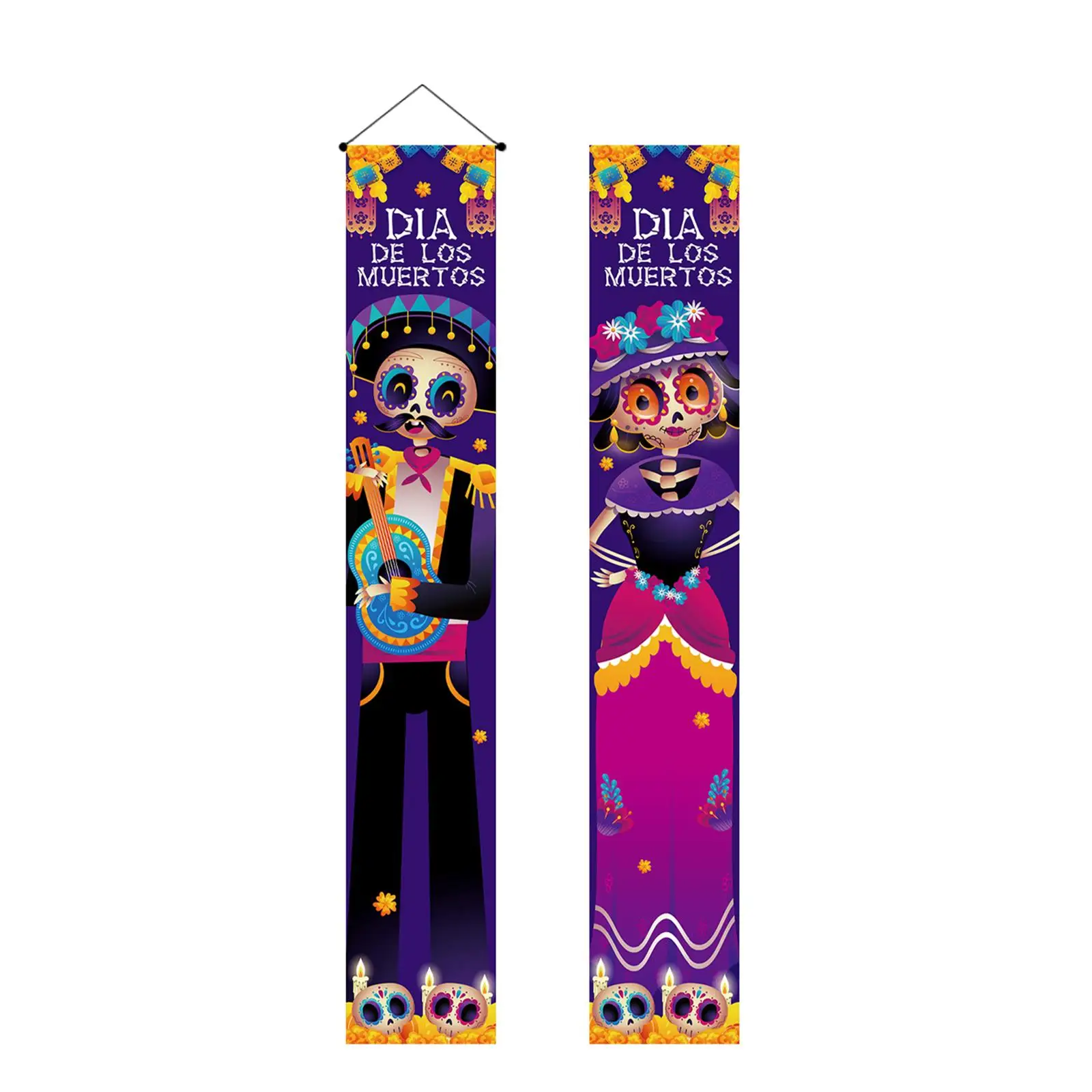 

Halloween Banners Hanging Banner Home Holiday Halloween Decorations