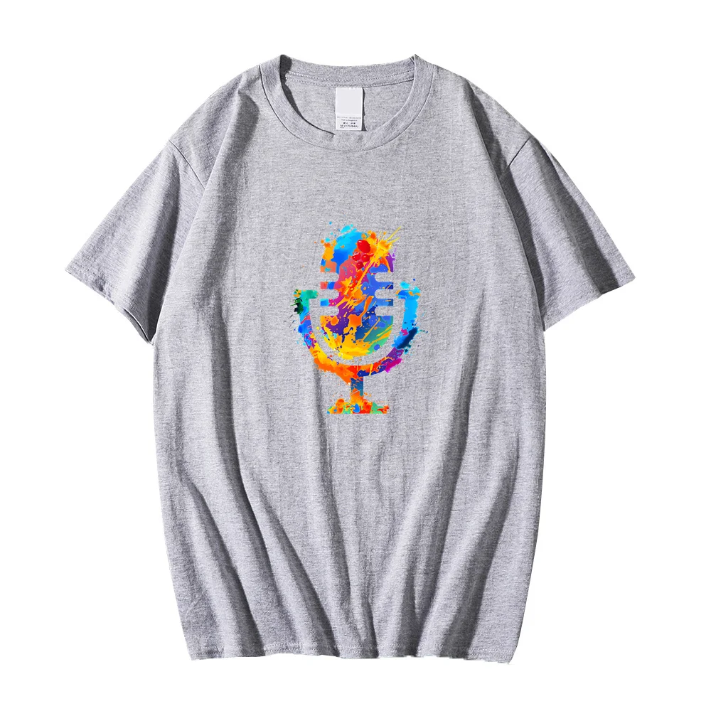 Мужская футболка с круглым вырезом и коротким рукавом |