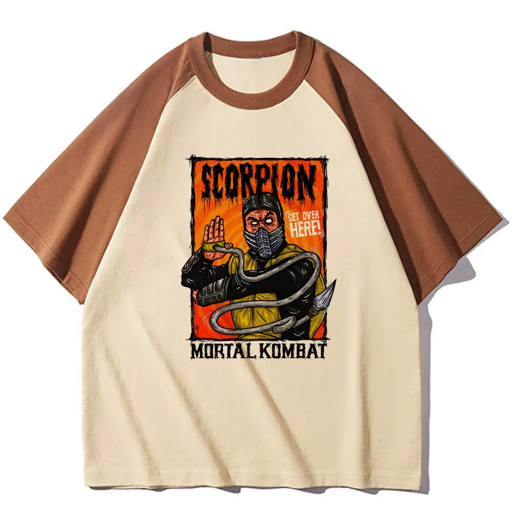 Женская футболка с принтом Mortal Kombat y2k