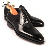 uncle saviano oxford wedding luxury men shoes genuine leather handmade fashion dress designer formal best man shoes original
