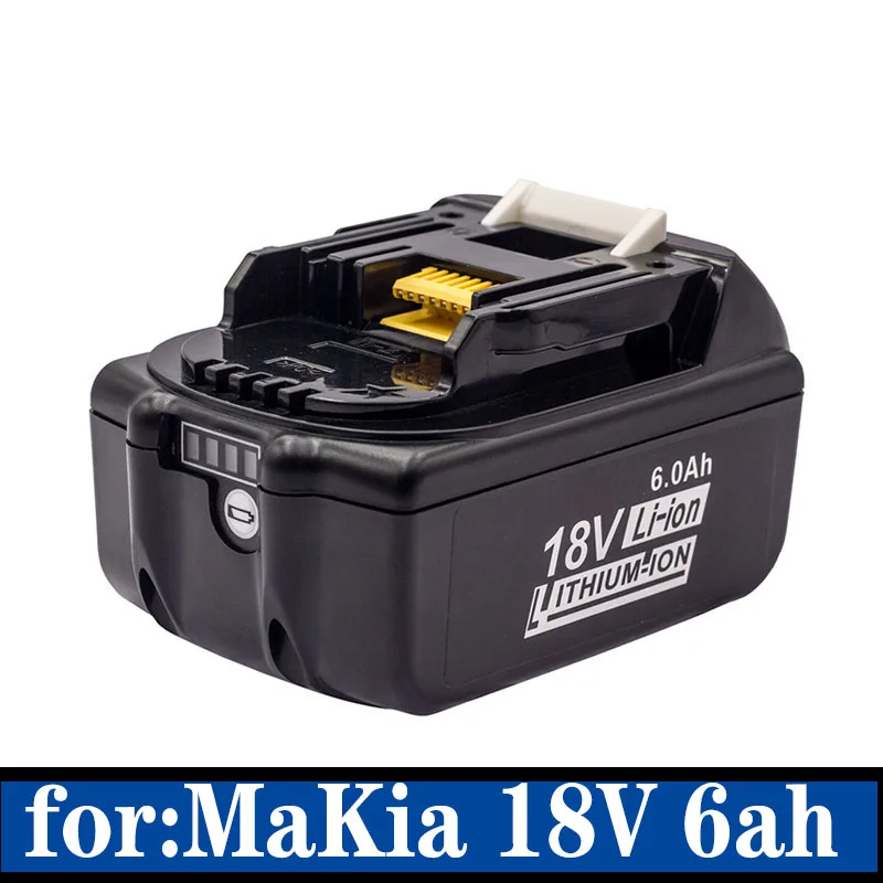

Suitable FOR Makita 18V Lithium 6000mah Battery BL1830 B 1840 1850 Hand Electric Drill Wrench Power Tool