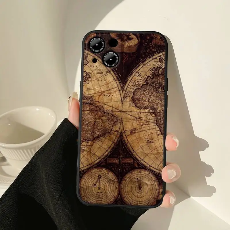 Дорожная карта Мексики чехол для iphone13 12 Pro 11 Max X XR Mini XS MAX 7 8 plus 6s 2020 se |