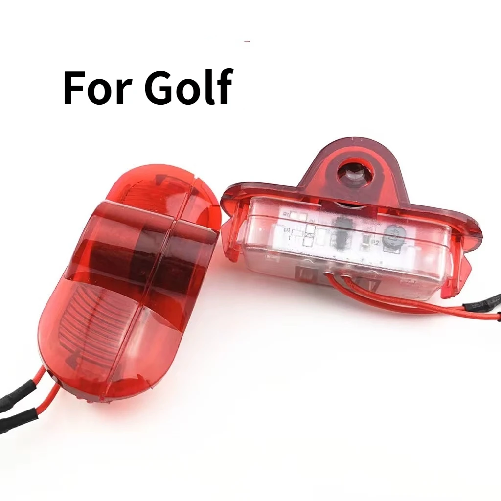 

2/4pcs LED Car Door Welcome Light For Golf Caddy Lavida Touran Bora Beetle Auto 3D Shadow Logo Lamp Car Door Accessories