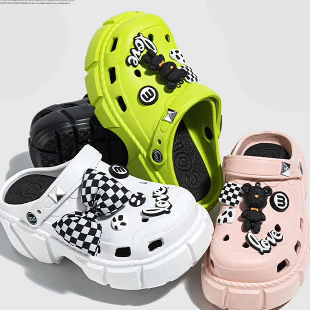 

Подвески для обуви Crocs DIY милый медведь съемная декоративная пряжка для женщин мужчин Croc комплект подвесок для обуви аксессуары подарок