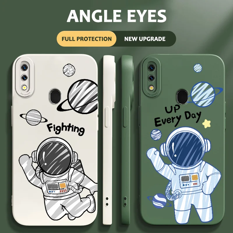 

For Samsung Galaxy A30 A20 M10S A30S A31 A32 M32 4G 5G A42 M42 A50 A50S A51 5G UW Leap Astronaut Case Beckoning Astronaut