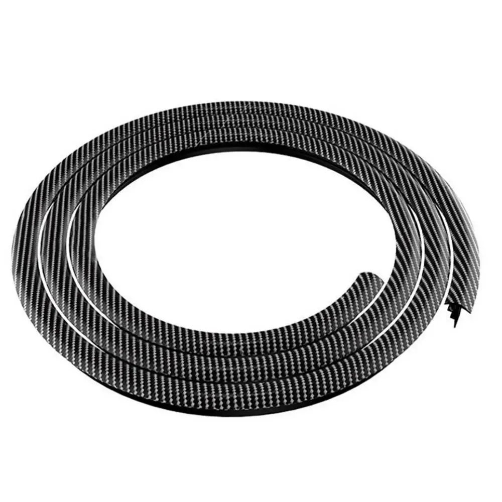 

1.6m Car instrument center console gap strip Universal Auto Dashboard Sealing Strip carbon sound insulation Interior Decor