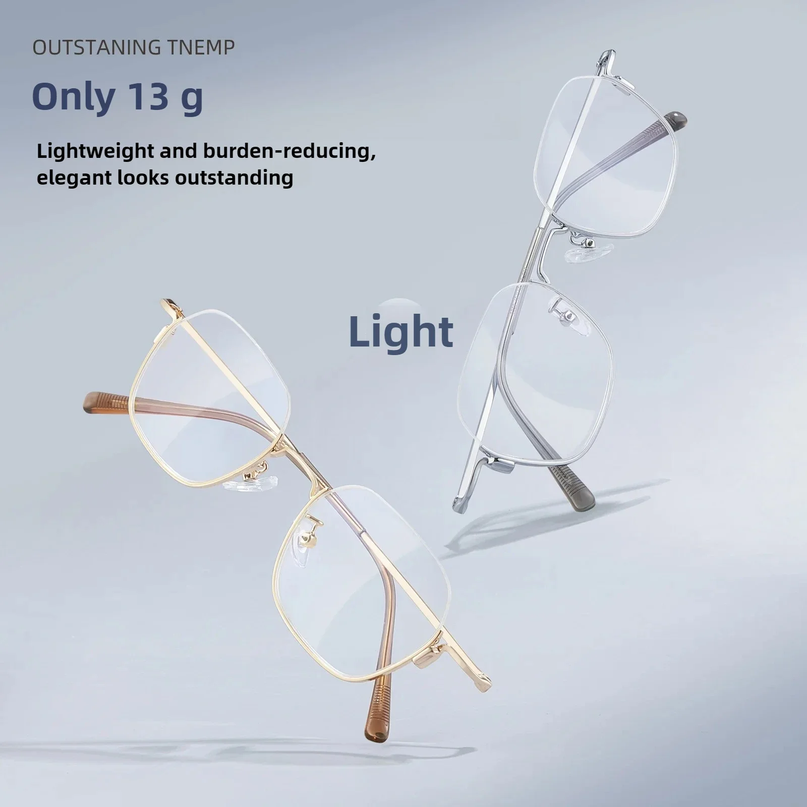 KJDCHD 2025 новый дизайн унисекс ретро полурамки очки компьютерные прогрессивные по