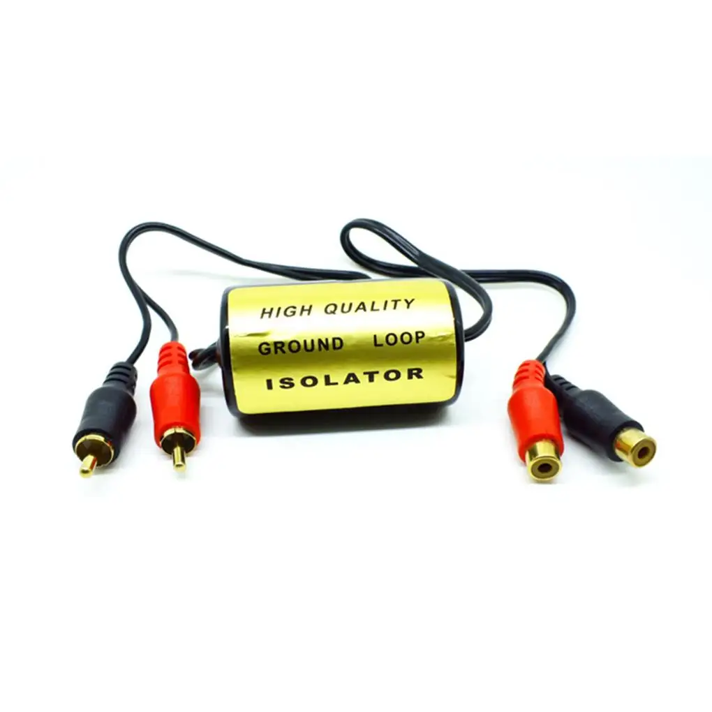 

Loop Isolator Professional Durable RCA Noise Filter Audio Filters Vehicle Accessories Fittings Suppressor Eliminator