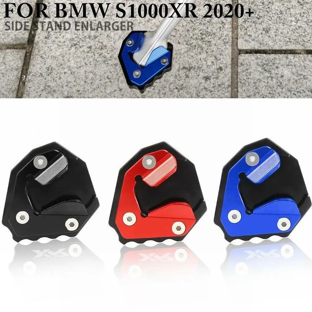 

1pcs Motorcycle Kickstand Foot Side Stand Extension Pad Support Plate Enlarge For BMW S1000XR 2020-2021