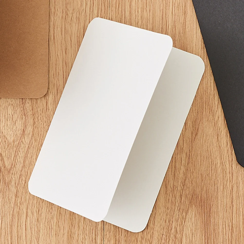 

500 Pcs Gifts Bulk Blank Greeting Cards Festival Message Cards Multipurpose Blank Blessing Cards Paper Folding Gift Cards