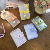 card holder transparent cards holder printed cards bag anti degaussing cards pouch ultra thin id card holder cute sweet fresh
