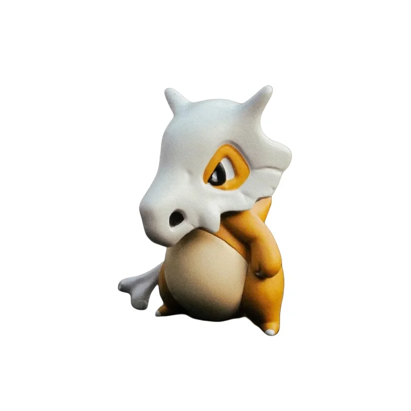 Лидер продаж 8 см аниме фигурный Покемон Cubone милый орнамент модель детской