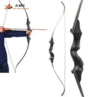 60inch recurve bow 25 65lbs takdown powerful black hunter shooting outdoor hunting laminated right hand archery recurve bow