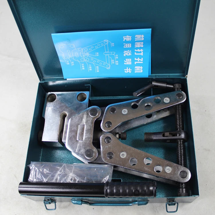 Портативный механический перфоратор 300KN угловой стальной дырокол машина для