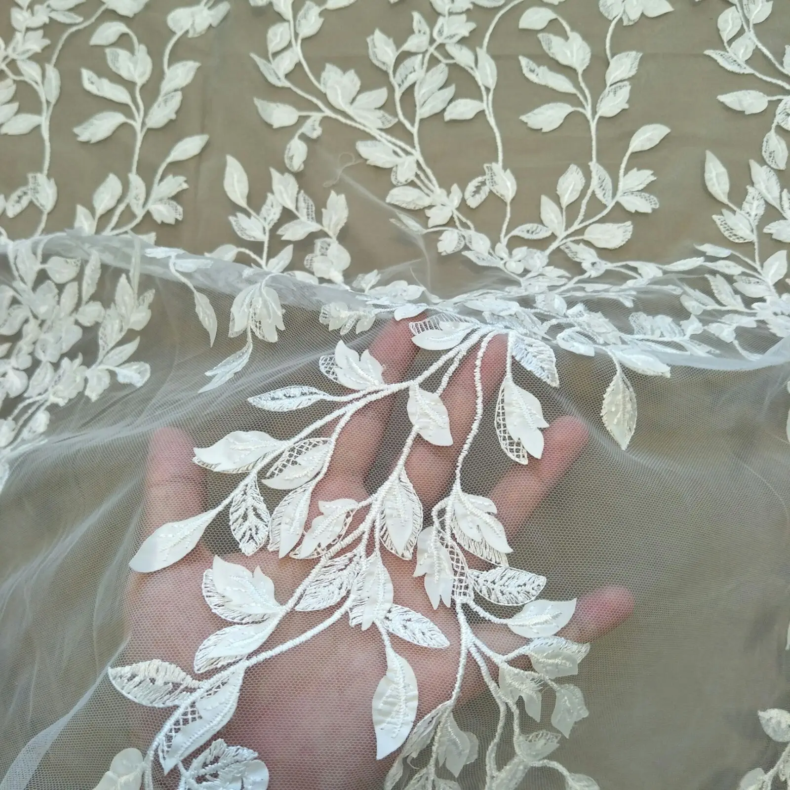 Лидер продаж 2022 кружевная ткань ширина 130 см кружевное свадебное платье продажа