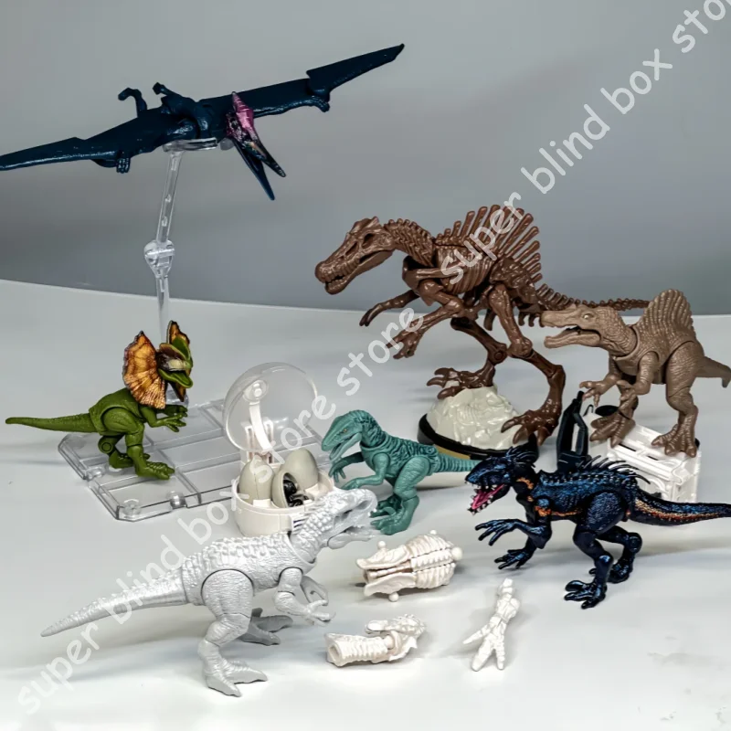 Фото НОВИНКА: Blokees Jurassic World, Третье издание, Оригинальный конструктор-сюрприз с динозавром Спинозавром, Коллекционная модель, Подарок для взрослых №1