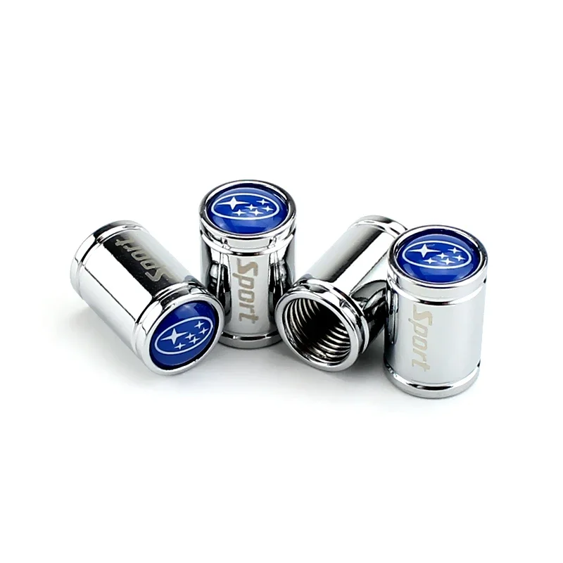 

Сплав, 4 шт., стержни клапанов для автомобильных шин, крышка воздушной крышки для Subaru STI LEVORG OUTBACK STI TRIBECA WRC WRX XV LEGACY