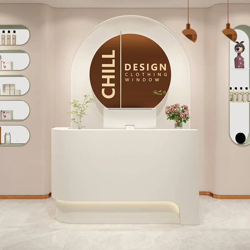 Коммерческая стойка регистрации барная витрина подставка для лекций клиники