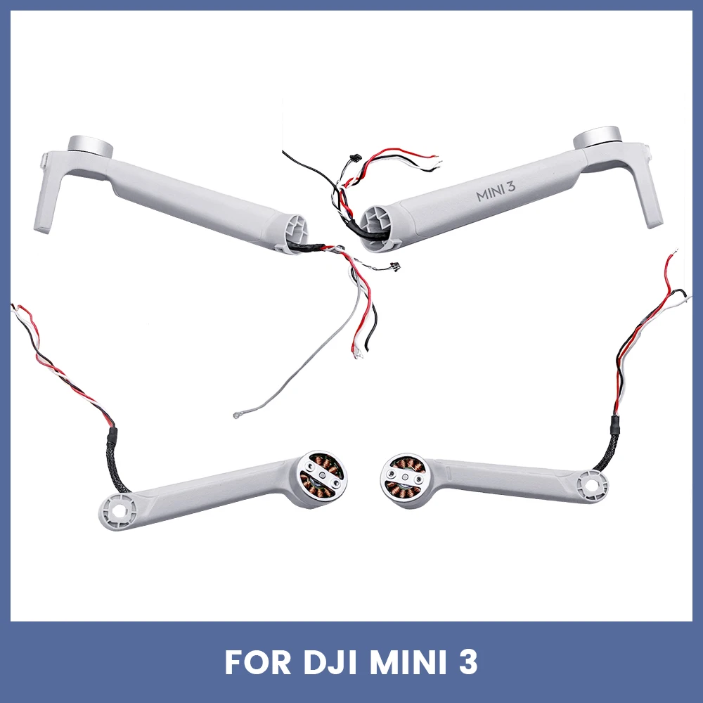 

Drone Motor Arm For Mini 3 Front Rear Left Right Arms Body Arm With Motor For DJI Mini 3 Drone Replacement Repair Accessories