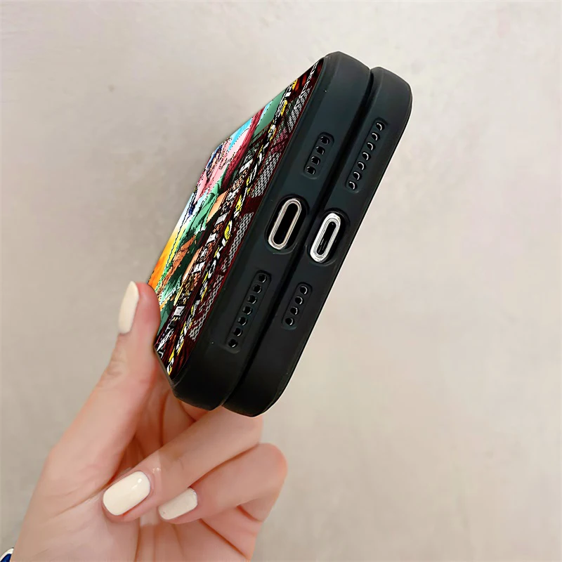 one piece phone case for funda iphone 13 12 11 pro max mini x xr xs max 6 6s 7 8 plus celular silicone cover etui carcasa back free global shipping