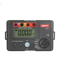 ut521 2000 ohm high precision manual range data hold precise 3 wire earth digital resistance tester