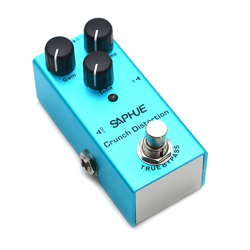 SAPHUE мини электрогитарный эффектор монотипа DC 9V с переключателем True Bypass для