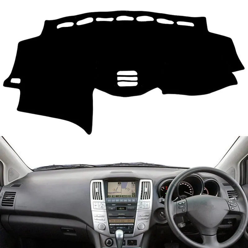 

Для Toyota Harrier 2004-2013 Lexus RX RX300 RX330 RX350 2004-09 крышка приборной панели автомобиля коврик для приборной панели солнцезащитный коврик ковер аксессуары
