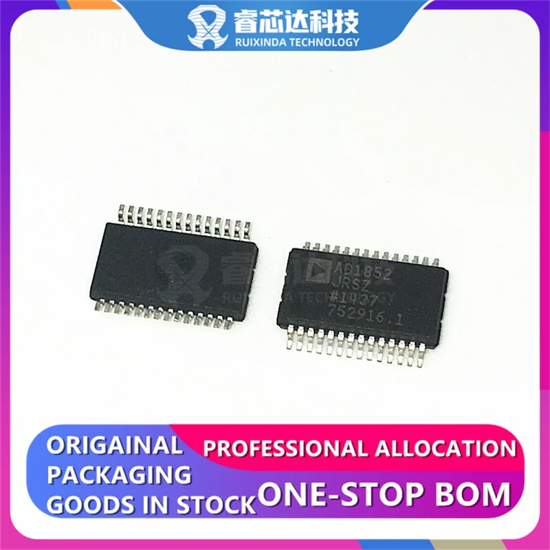 

2PCS AD1852JRSZ SSOP-28 AD1852JRSZRLDAC, Audio 24 b 192k DSP, I²S 28-SSOP