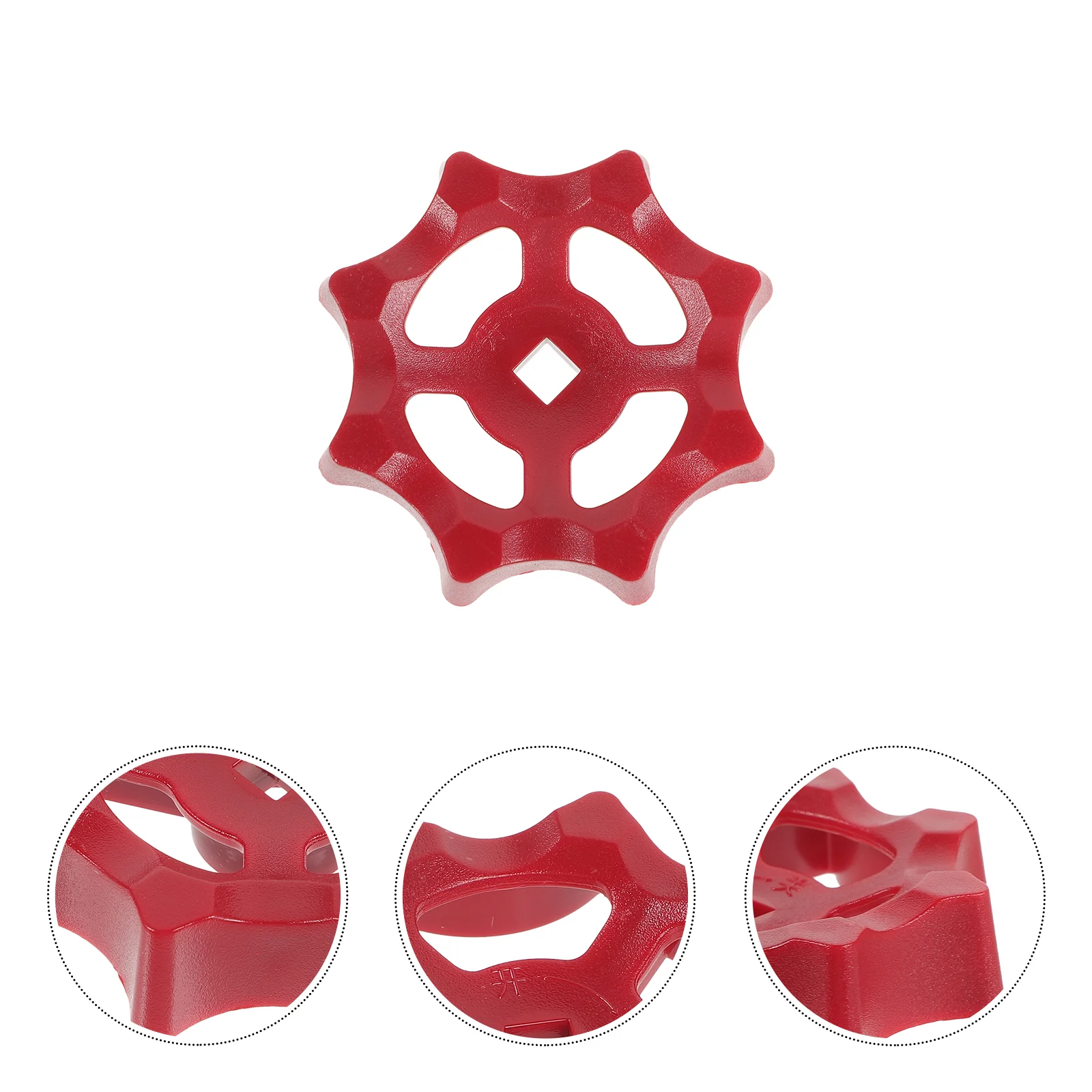 

Gas Handle Shutoff Fitting Door Knobs Wheel Hose Plum Decorative Water Spigot